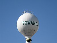 USA - Towanda IL - Water Tower (9 Apr 2009)